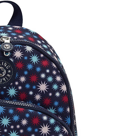 Kipling Paola Small Printed Ryggsäck Blå | SE 1614CT